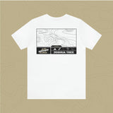 Joshua Tree National Park - Adventure Life Trail Topographic Garment Dyed Tee