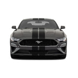 Dual 11" Racing Stripes Self Healing Vinyl fits Ford Mustang 2015 to 2023