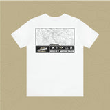 Rocky Mountain National Park - Adventure Life Trail Topographic Garment Dyed Tee