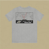 White Rim Trail - Adventure Life Trail Topographic Garment Dyed Tee