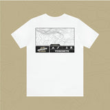 Yosemite National Park - Adventure Life Trail Topographic Garment Dyed Tee