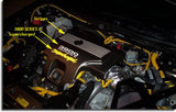 Engine Cover Overlay Decals - 04-05 Monte Carlo SS