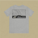 Cuyahoga Valley National Park - Adventure Life Trail Topographic Garment Dyed Tee