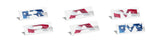 RAM Door Emblem Overlay Decals   - 2019-2026 Ram