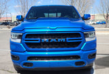 RAM Grille Emblem Overlay Decal   - 2019-2024 Ram 1500