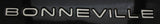 Rear Bumper BONNEVILLE Lettering Inlay Decal - 00-03 Bonneville