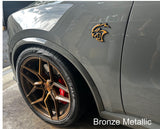 Hellcat Emblem Overlay Stickers (pair) - Durango SRT Hellcat