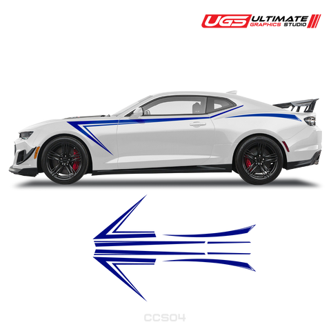 Chevrolet Camaro Side Sport Graphics