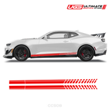 Chevrolet Camaro Side Skirt Graphics