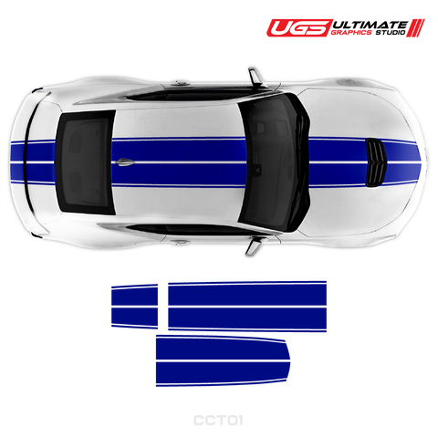 Chevrolet Camaro Top Double Stripes