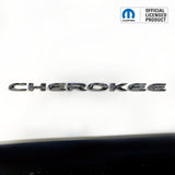 CHEROKEE Door Emblem Overlay Decal Set | Fits 2014–2025 Jeep Cherokee
