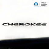 CHEROKEE Door Emblem Overlay Decal Set | Fits 2014–2025 Jeep Cherokee
