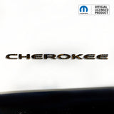 CHEROKEE Door Emblem Overlay Decal Set | Fits 2014–2025 Jeep Cherokee