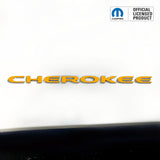 CHEROKEE Door Emblem Overlay Decal Set | Fits 2014–2025 Jeep Cherokee