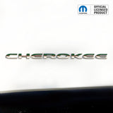 Winter Collection // CHEROKEE Door Emblem Overlay Decal Set // Fits 2014–2025 Jeep Cherokee