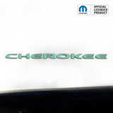 CHEROKEE Door Emblem Overlay Decal Set | Fits 2014–2025 Jeep Cherokee