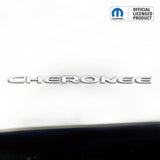 CHEROKEE Door Emblem Overlay Decal Set | Fits 2014–2025 Jeep Cherokee