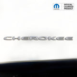 CHEROKEE Door Emblem Overlay Decal Set | Fits 2014–2025 Jeep Cherokee