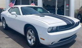 Hood And Bumper Stripe Decals for 2009-2014 Dodge Challenger