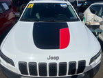 Two Tone Hood Decal for 2014-2023 Jeep Cherokee