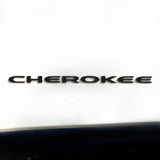 CHEROKEE Door Emblem Overlay Decal Set | Fits 2014–2025 Jeep Cherokee
