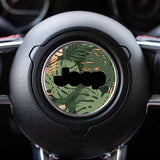 Floral Steering Wheel Decal for Jeep