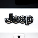 Jeep Emblem Overlay Decals – Animal Print Designs | Fits Grand Cherokee, Cherokee, Compass, Renegade, Liberty, Patriot