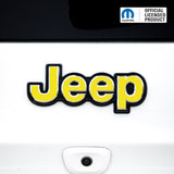 JEEP Emblem Overlay Decals – Solid Colors | Fits 2014+ Jeep Compass