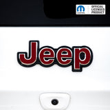 JEEP Emblem Overlay Decals – Solid Colors | Fits 2007–2017 Jeep Patriot