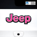JEEP Emblem Overlay Decals – Solid Colors | Fits 2015+ Jeep Renegade