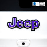 JEEP Emblem Overlay Decals – Solid Colors | Fits 2014+ Jeep Compass