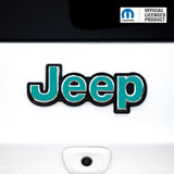 JEEP Emblem Overlay Decals – Solid Colors | Fits 2014+ Jeep Compass