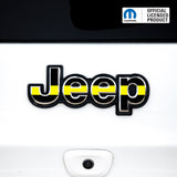 JEEP Emblem Overlay Decals – American Flag Print | Fits Grand Cherokee, Cherokee, Compass, Renegade, Liberty & Patriot