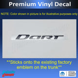 DART Emblem Overlay Decal