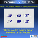 392 Fender Emblem Inlay Decal - Durango SRT