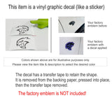 Hellcat Emblem Overlay Decals (pair) - Charger SRT Hellcat
