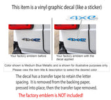 4xe Liftgate Emblem Overlay Decal  - 2021-2025 Wrangler 4xe