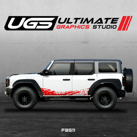Ford Bronco Dirt Side Graphics