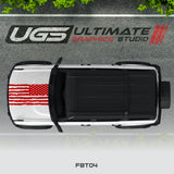 Ford Bronco Flag Hood 1 Color