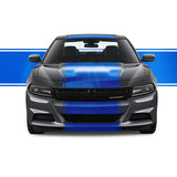 24" Racing Stripe w/pins Self Healing Vinyl fits Dodge Charger 2011 to 2022