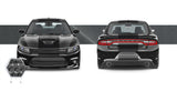 24" Racing Stripe Self Healing Vinyl fits Dodge Charger 2011 to 2022