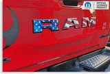 RAM Tailgate Emblem Overlay Decal   - 2023-2026 Ram 2500 Rebel
