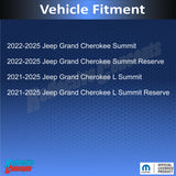 SUMMIT Emblem Overlay Decal - 2021-2025 Grand Cherokee L