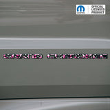 GRAND CHEROKEE Door Emblem Overlay Decal Set | Fits 2017–2022 WK2