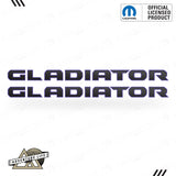 GLADIATOR Hood Lettering | Set of 2