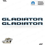 GLADIATOR Hood Lettering | Set of 2