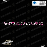 WRANGLER Grab Bar Inlay Decal | Fits Wrangler JL