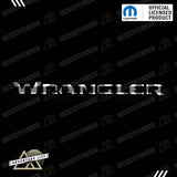 WRANGLER Grab Bar Inlay Decal | Fits Wrangler JL