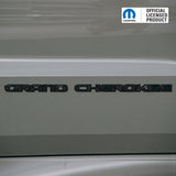 GRAND CHEROKEE Door Emblem Overlay Decal Set | Fits 2017–2022 WK2