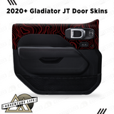 2020+ Gladiator JT Door Skins | Topographic